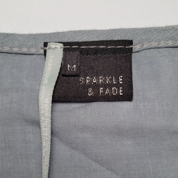 Sparkleā&āFadeĀ Hi-LoāT-ShirtāSzāM - Picture 5 of 7